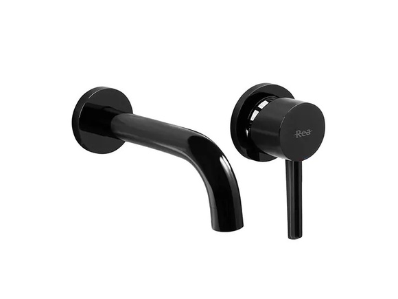 Смесител за баня Lungo Black Metallic