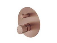Смесител за баня Logica Shine Brushed Rose Gold