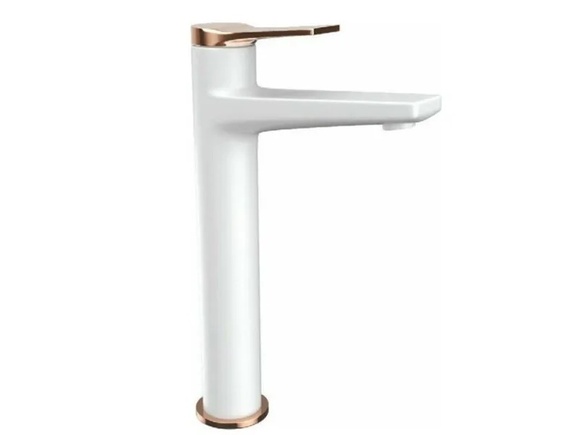 Смесител за умивалник Andare Bianco Rose Gold