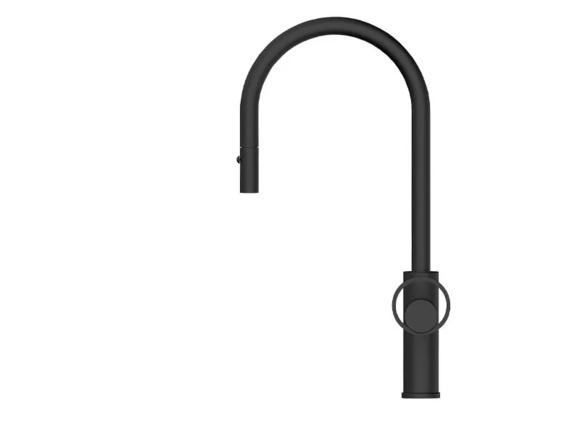 Кухненски смесител Halo Black Matt