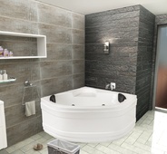 Хидромасажна ъглова вана Стела С