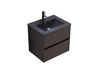 Долен шкаф за баня 5955MB с мивка 5953B-2 Black